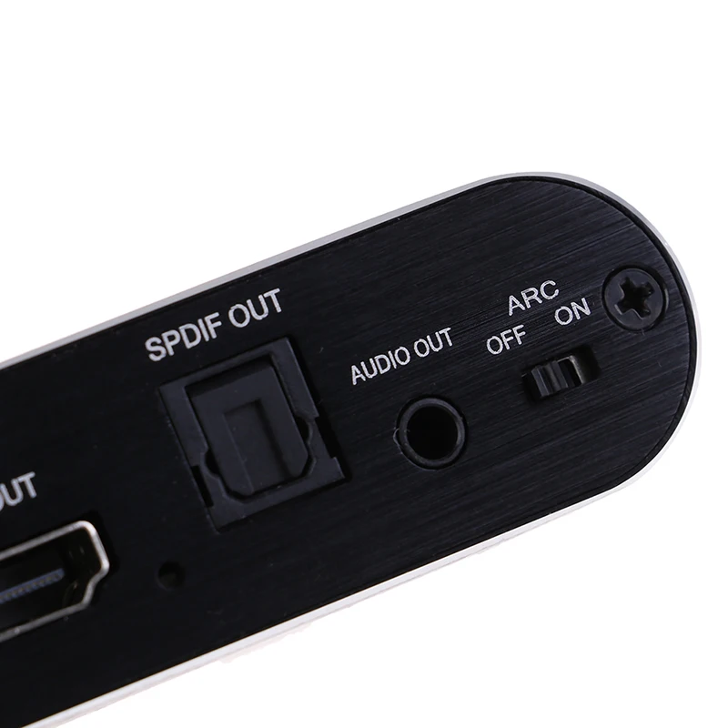 HDMI аудио экстрактор 4K 60Hz 5,1 ARC HDMI в аудио оптический Toslink SPDIF аудио 3,5 мм аудио стерео аудио конвертер адаптер