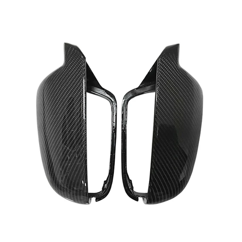 Mirror Cover Replacement For Audi B8.5 A3 2010-2013 A4 A5 S5 RS3 RS4 RS5 Carbon Fiber Mirror Caps OEM Fitment Housing