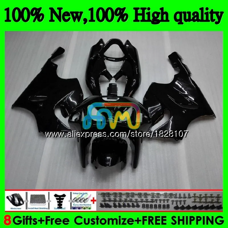 Gloss black Body For KAWASAKI ZX-7R ZX750 ZX 7R ZX-750 5BS.1 750 7 R ZX7R 96 97 98 99 03 1996 1997 1998 1999 2003 Fairings | Автомобили и