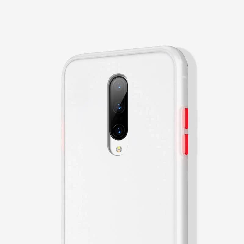 Цветной чехол для OnePlus 7T Pro 7 6T 6 из поликарбоната и мягкого силикона, защитный чехол с кнопками "сделай сам"