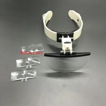 

Dental Lab Hands Free Head Magnifying Glass Magnifier w/ LED Light