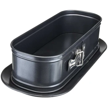 

Oval Bread Baking Tray with Lock Cake Mold Bread Roll Cake Tray Kitchen DIY Baking Tools Decorative Baking Tray