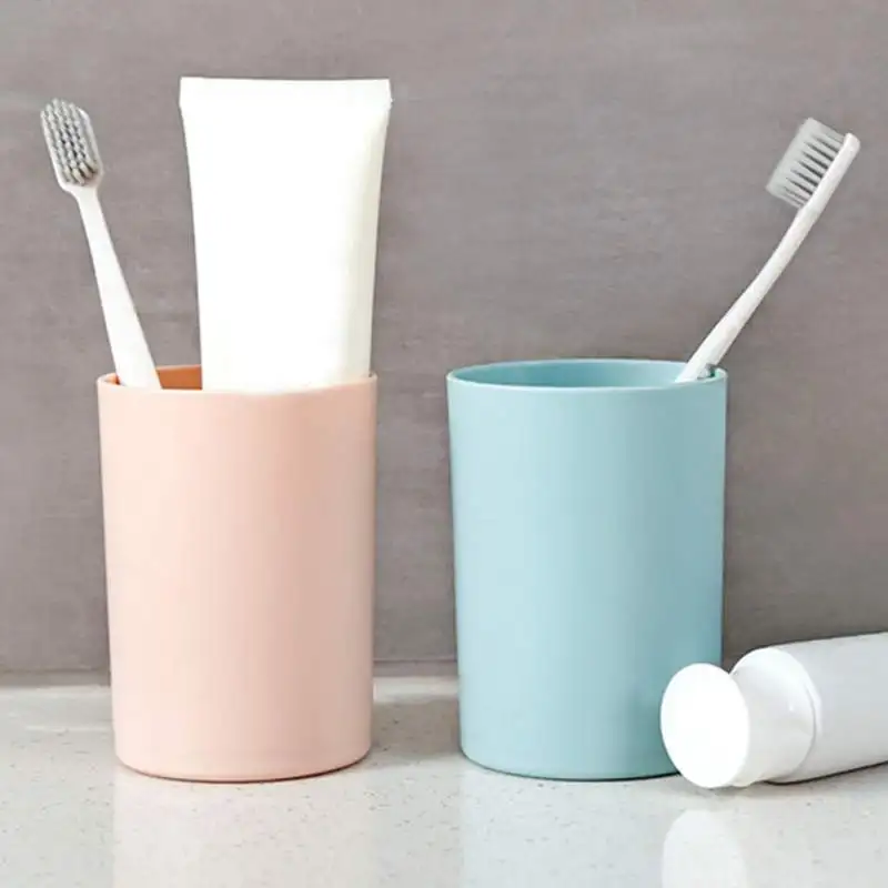 

Bathroom Accessories Magnetic Single Cup Toothbrush Holder Wall Mounted Gargle Tools Organizer Toothbrush Holder For Bathroom