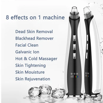 

Electric Blackheads Vacuum Machine Nose Deep Pore Vacuum Pimple Remover Suction Acne Facial Diamon Cleaner Beauty Skin Care Tool