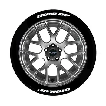 

Auto Car Stickers 3D 1inch Tyre Letterings PVC Wheel Sticker for Motorcycle Universal Car Tuning Decals Logo