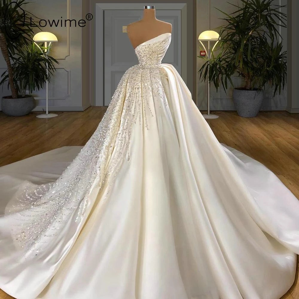 Heavy satin wedding dresses Clearance