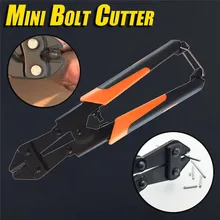 Мини болт резак стальная штанга зажимы плоскогубцы ручные инструменты кусачки для проводов плоскогубцы Outils инструменты обустройство дома падение#0910
