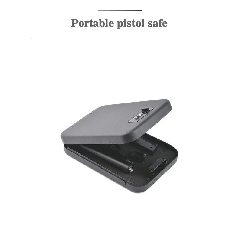 

Magorui Key Lock Mechanical Code Password Security Handgun Box Pistol Safe Glock 1911 Sig Sauer M&P P320 Springfield Gun Case