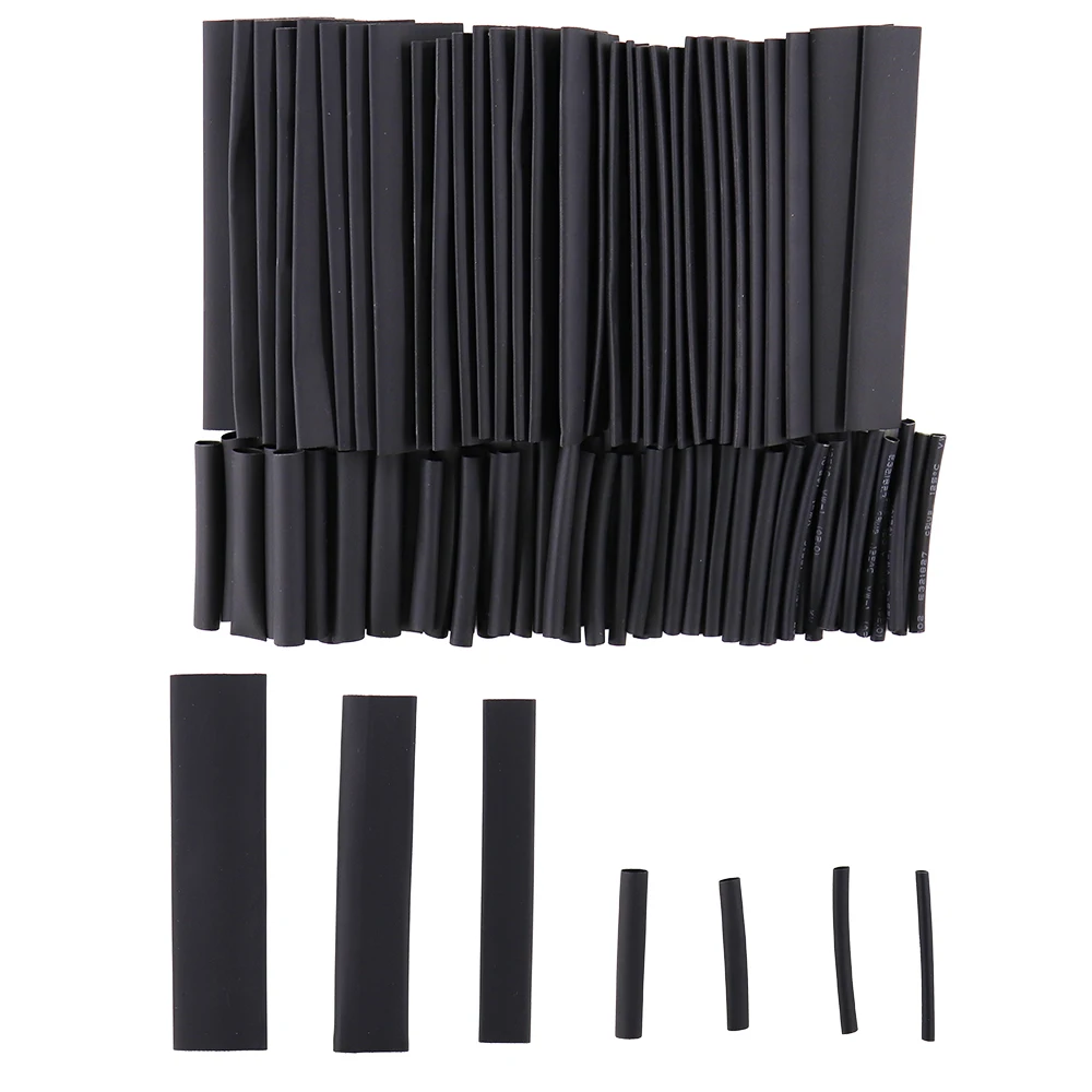 127 Pcs Heat Shrink Sleeving Tube Tube Assortment Kit Electrical Connection Electrical Wire Wrap