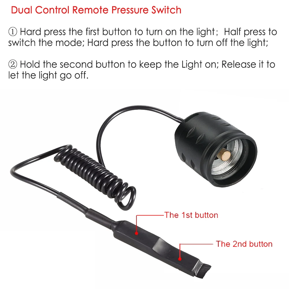  UniqueFire T20 IR 940NM 38mm Convex Lens 3 Modes Flashlight Infrared Light Night Vision Torch with  - 32717003846