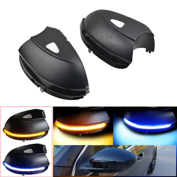 

LED Dynamic Turn Signal Light Side Mirror Indicator For Volkswagen Scirocco MK3 Passat B7 CC 2011 2012 2013 2014 2015 2016 2017