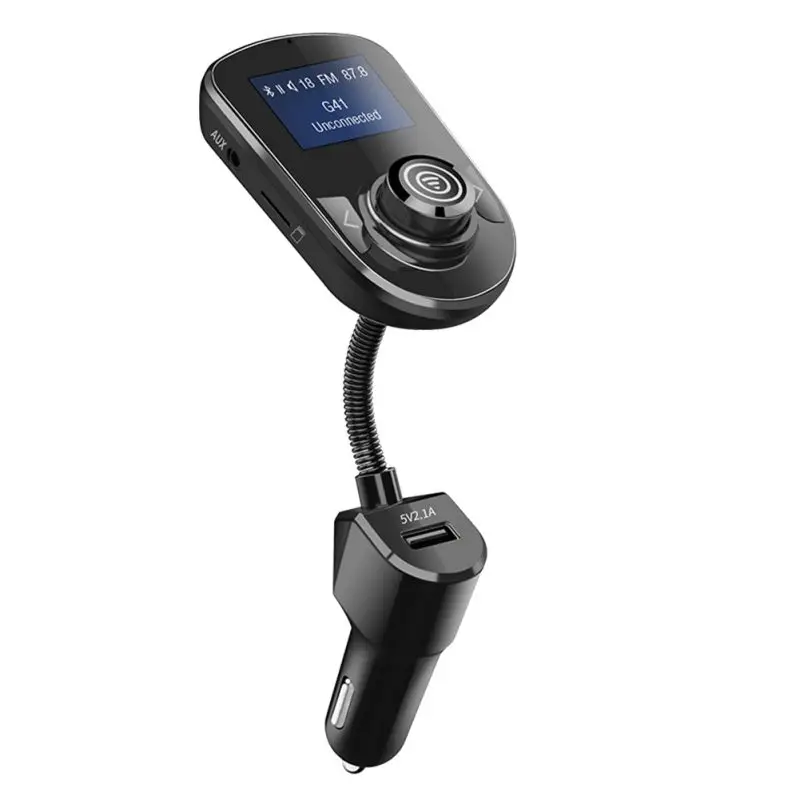 Bluetooth FM передатчик Радио передатчик Handsfree автомобильный комплект аудио адаптер MP3-плеер Автомобильное зарядное устройство