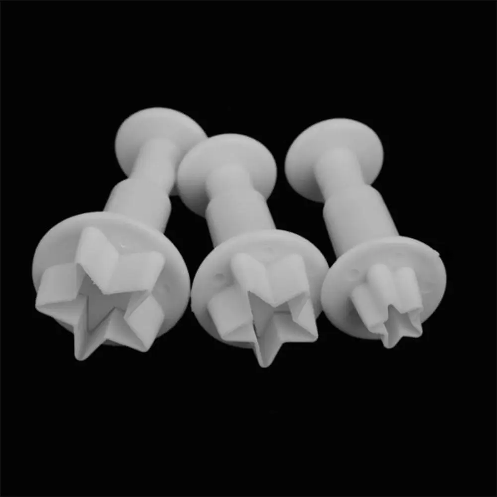 GloryStar 47PCS/Set Cake Decorating Fondant Icing Cutter Plunger Set for Cake Fondant Home Bakery Baking Tools