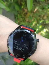 Inteligente reloj deportivo Trackers con corazón de Monitor de oxígeno en sangre oxímetro de pulso Monitor de presión arterial de la medición de temperatura