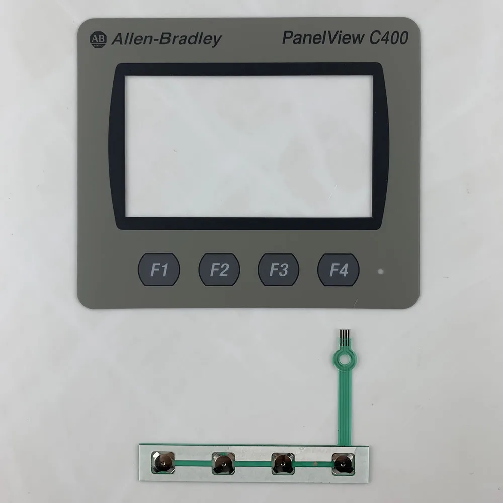 

2711C-T4T Membrane Keypad + Touch Glass for AB Panelview C400 HMI Panel repair~do it yourself,New & Have in stock