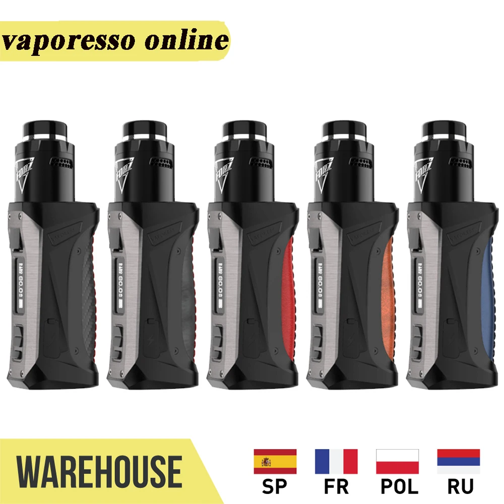 Новый оригинальный испаритель FORZ TX80 VW комплект с RDA распылитель совместим 510 и 810