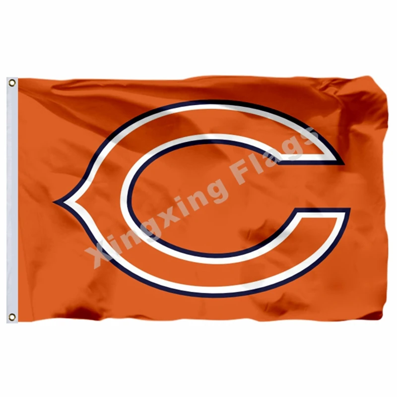 Chicago Bears касательно видоизмененного Флаг США 3ft X 5ft полиэстер баннер летающие Размеры № 4 90X150 см Изготовленный На Заказ Флаг - Цвет: B1