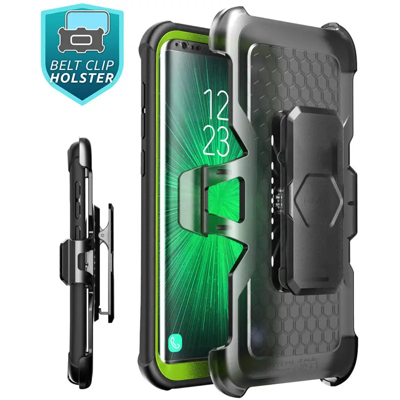 I-BLASON чехол для samsung Galaxy S8, 5,8 дюймов, серия Ares, полный корпус, прочный, прозрачный, бампер, чехол со встроенной защитой экрана