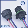 4 Pin 2.5mm Tyco round HOWO A7 odometer speed sensor plug Auto waterproof connector 1-967402-1 1-967325-1 with 15cm 18AWG cable ► Photo 2/6