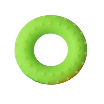 

Sports Silicone Home Portable Exercise Training Strengthener Finger Donut Shape Ergonomic Design Hand Gripper Ring Soft Gym