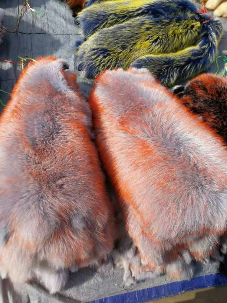Женские зимние шарфы из меха енота, парка воротник из натурального меха, роскошная куртка, натуральный теплый шарф-шаль