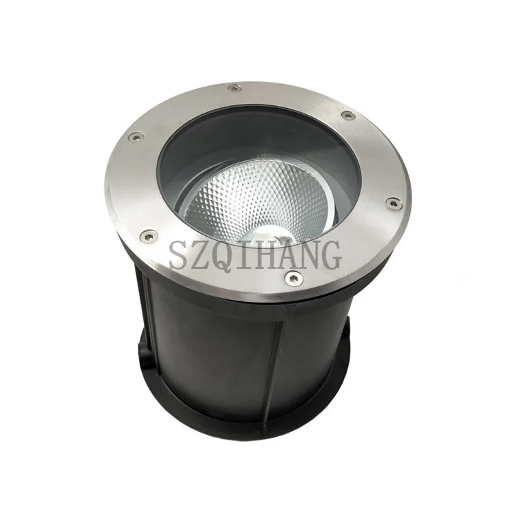 Led ao ar Ângulo Ajustável Subterrânea 10w 20 30 Livre Chão Jardim Caminho Quintal Enterrado Ac85-265v Cob Luz 6 Cheap Lâmpadas subterrâneas