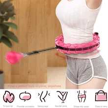 Spor spor Hoop akıllı yükseltme akıllı spor Hoop ayarlanabilir ince bel egzersiz spor Hoop Fitness ekipmanları ev eğitimi
