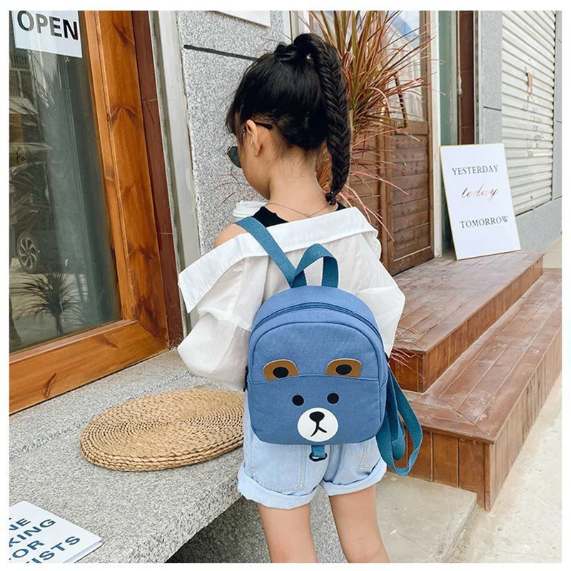 ajustável mochilas saco de escola urso da