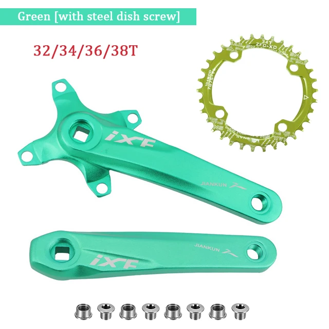 激安先着 Mountain IXF Bike Bcd 104 Crank Tip Square Mtb Crankset その他