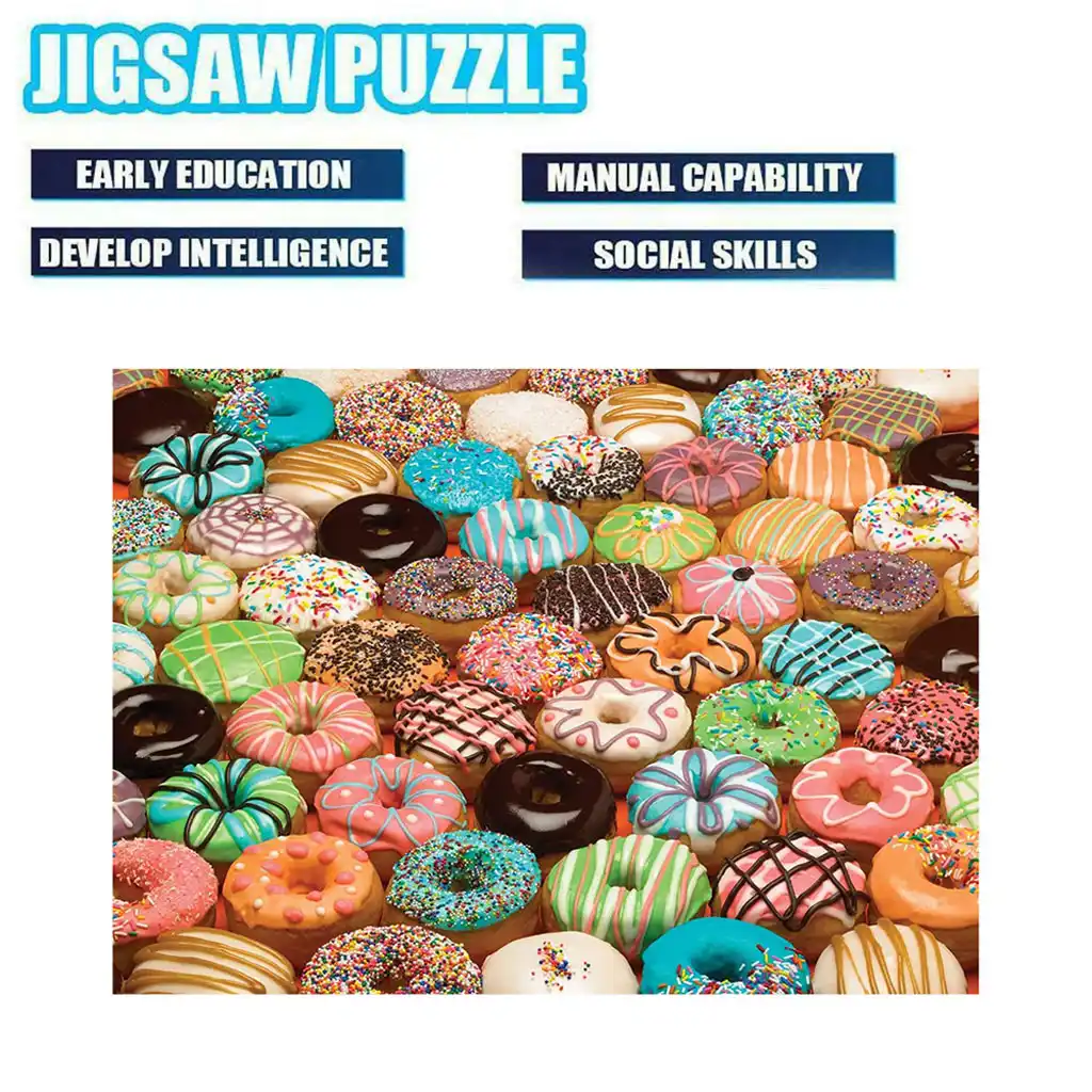 rompecabezas de comida