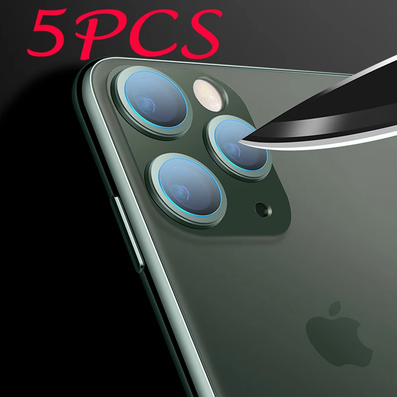 5 шт. задняя камера Объектив Прозрачный экран протектор для iphone 11