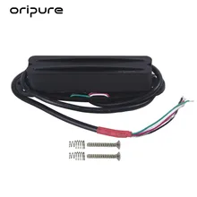 OriPure Black Alnico 5 Горячая двухрельсовая хамбакер электрогитара пикапа с одной катушкой размером 16K гитарные части