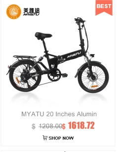 [MYATU] 20/26 inche Электрический велосипед ebike Fat Tire, горный Снежный велосипед, складной электрический велосипед, электрический горный велосипед, электровелосипед