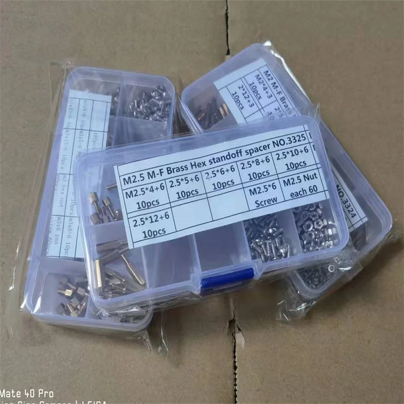 Size : M2.5 Mix XINGLAISHOP 180Pcs/set M2 M2.5 M3 Hex Head Brass Spacing Screws Threaded Pillar PCB for Computer PC Motherboard Standoff Spacer Kit B040 Computer Screws Size : M2.5 Mix XINGLAISHOP 180Pcs/set M2 M2.5 M3 Hex Head Brass Spacing Screws Threaded Pillar PCB for Computer PC Motherboard Standoff Spacer Kit B040 Computer Screws