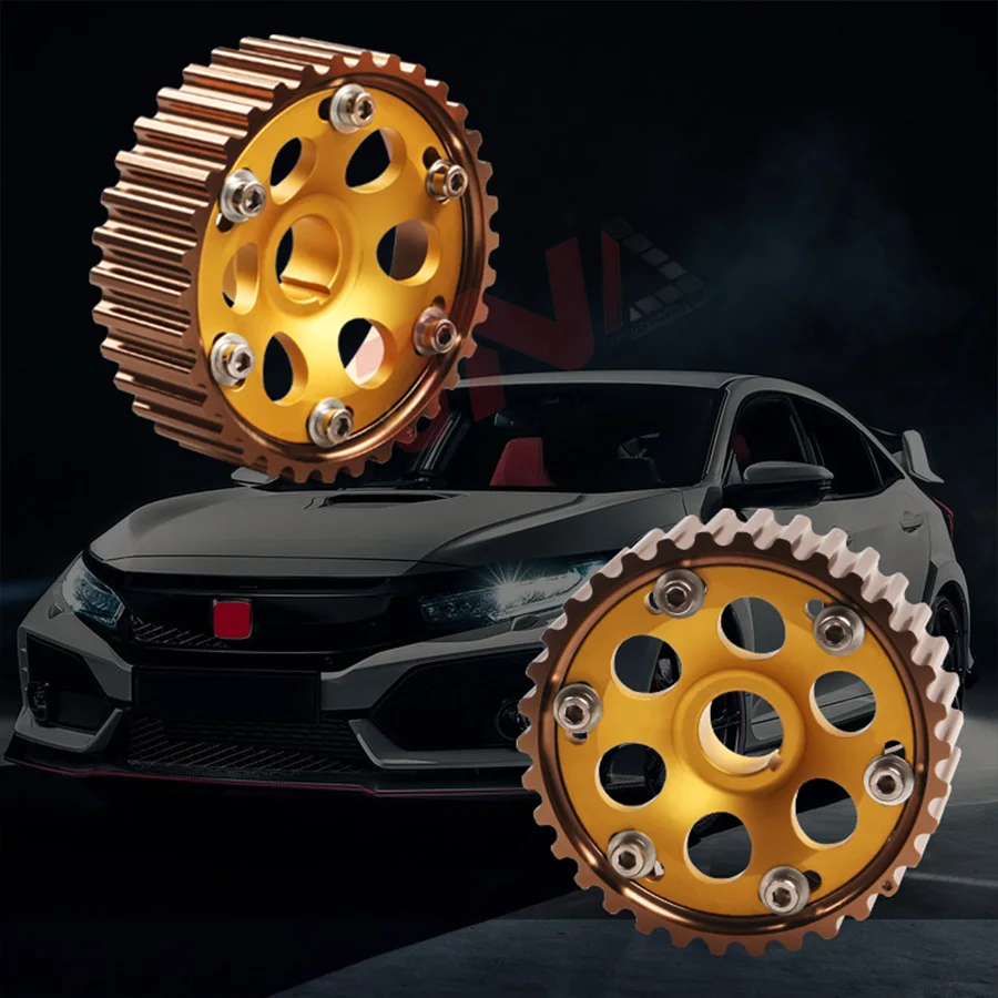 Зубчатая шестерня для Honda Civic B Series 90-2001 регулируемая анодированная Звездочка