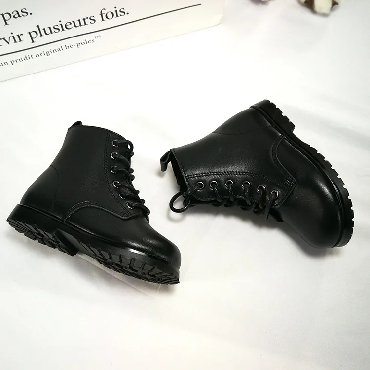 Dolakids/осенне-зимние ботинки детская обувь ботильоны для девочек Ботинки martin кожаные модные повседневные ботинки принцессы от 1 до 6 лет