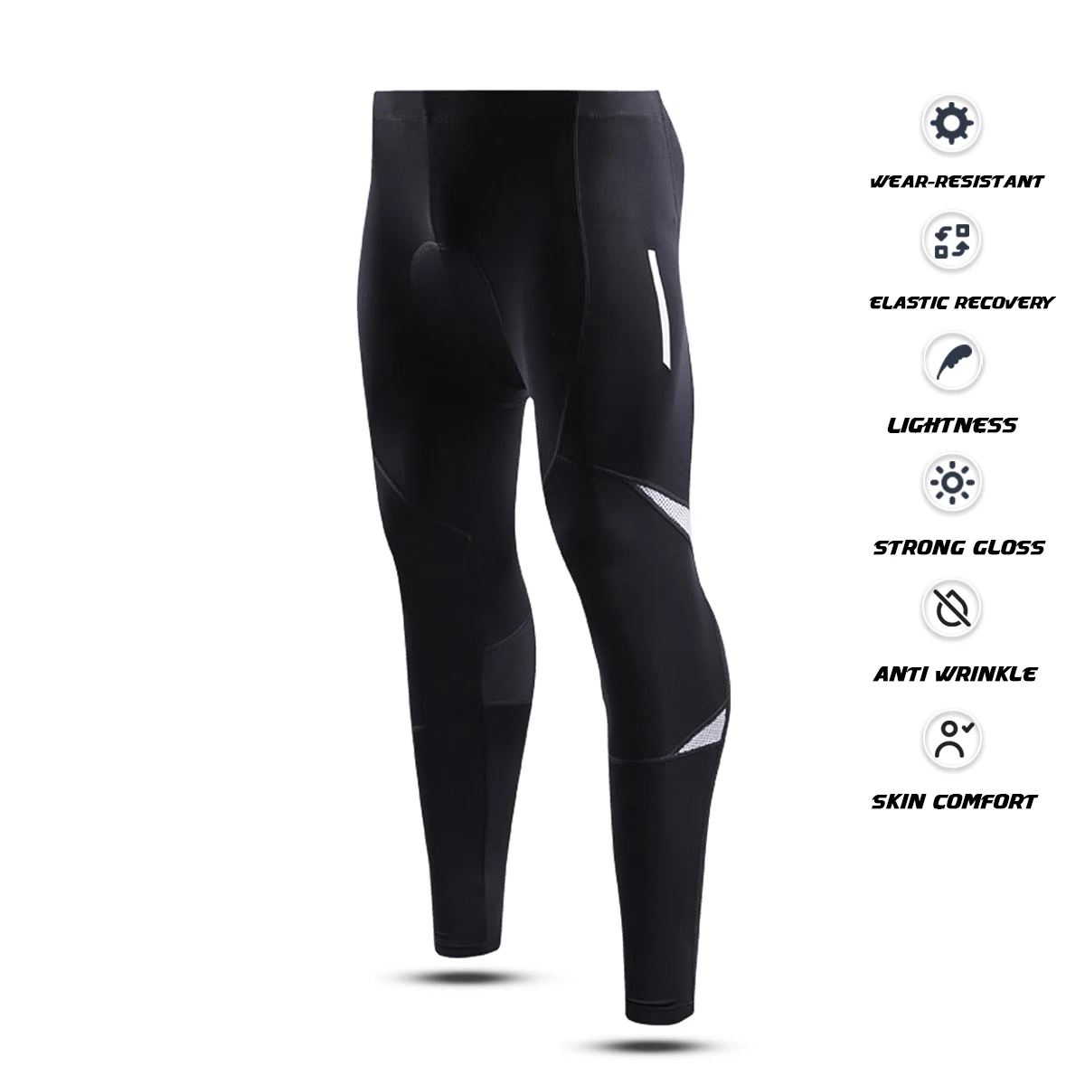 EUSIX мужские спортивные шорты, велосипедные шорты, быстросохнущие удобные мужские велосипедные шорты с подкладкой