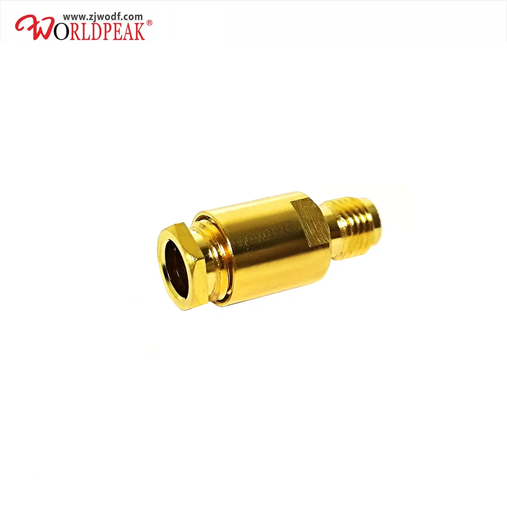 Фото Прямой обжимной rf-разъем SMA female для кабеля rg303, бесплатная доставка №1