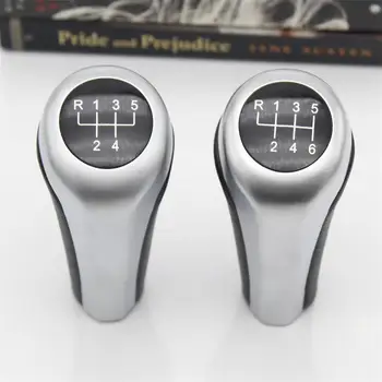 

For BMW 1 Series E81 E82 E87 E88 2004 2005 2006 2007 2008 2009 2010 2011 2012 Car 5/ 6 Speed Gear Stick Shift Knob Leather Cover