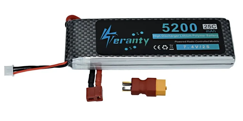 Соединители Tamiya 5200mAh 7,4 v Lipo батарея для RC автомобилей роботов самолетов вертолетов части 2s батарея 7,4 v RC беспилотный аккумулятор