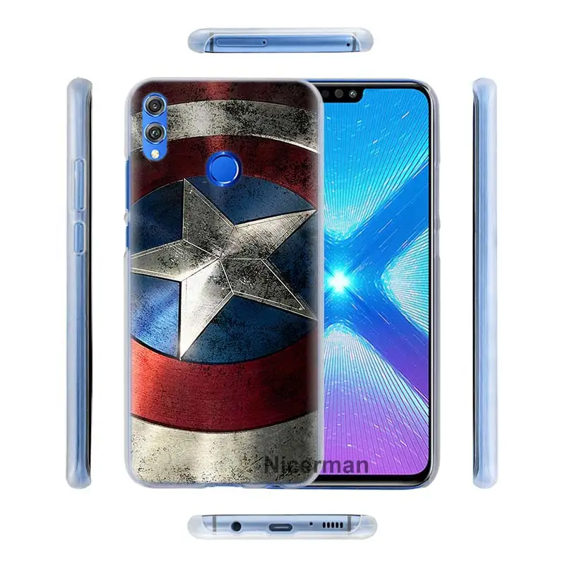 Супергерои Мстители Marvel чехлы для телефонов Xiaomi mi A3 Lite A1 A2 Lite CC9 cc9e 9T mi 8 Lite 5X 6X Play жесткие чехлы
