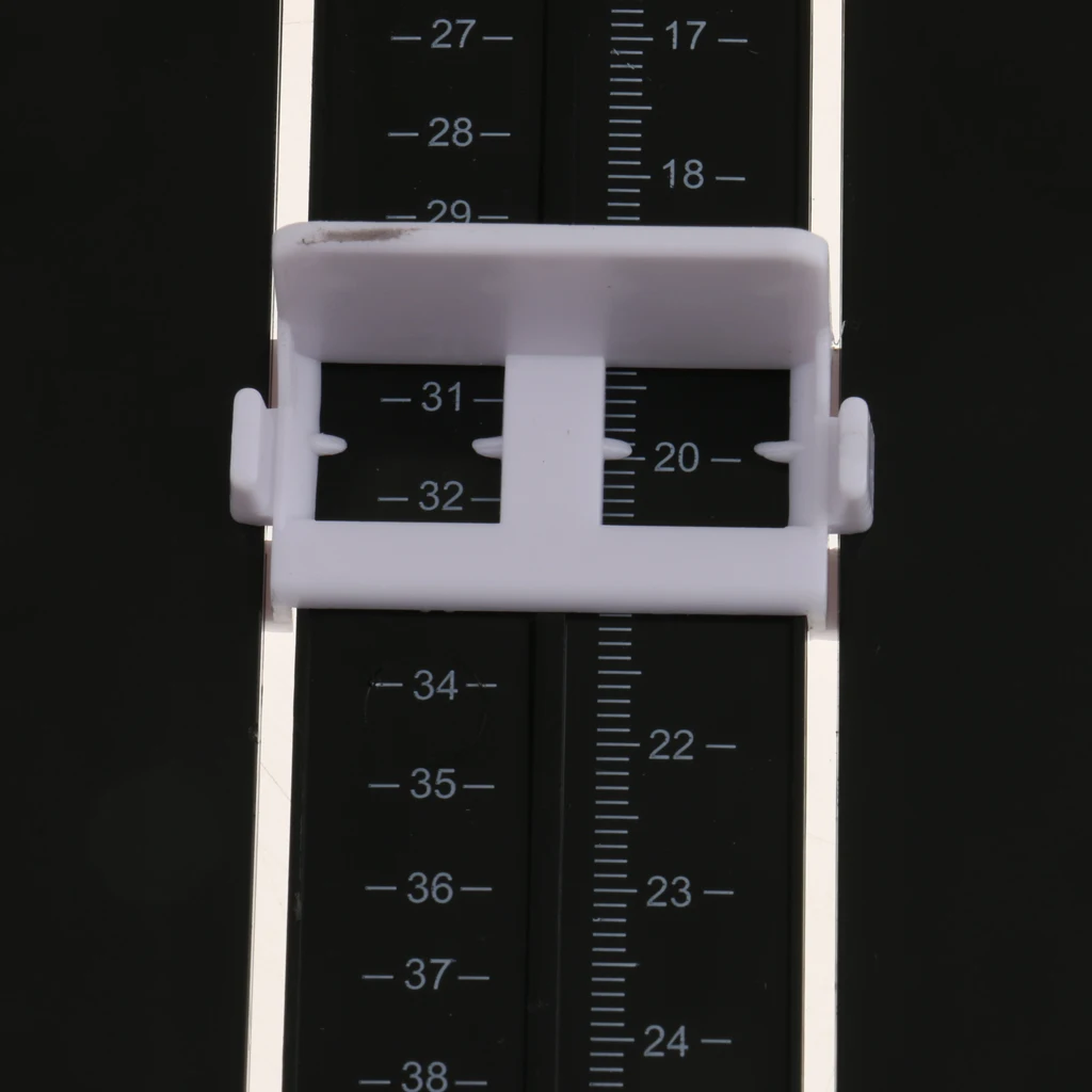 Footful Adults Foot Measure Shoes Gauge Tool Measurer for Men Women Black