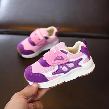 

Kids Sports Shoes For Boys New Autumn Girl Children Casual Sneakers Baby Girl Air Mesh Breathable Soft Running Shoe for Boys