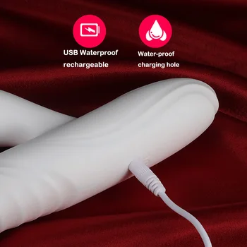 Telescopic Dildo Clitoral Sucking Vibrator Female for Women Clit Clitoris Sucker Vacuum Stimulator Dildo Sex Toys for Adults 4