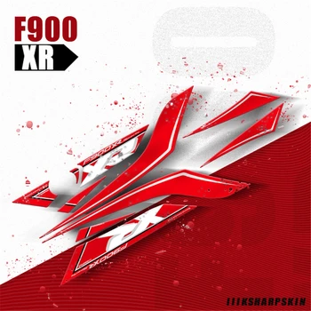 

New Motorcycle 3D Gel rear fairing sticker Rear Seat Unit Gel edge Paint Protector stickers For BMW F900XR 2020 f900 xr