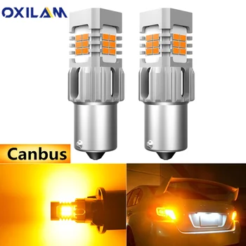 

2X No Error Car Light 7440 T20 W21W Led Turn Signal Bulb Canbus 1156 3156 For mitsubishi asx lancer outlander colt pajero sport