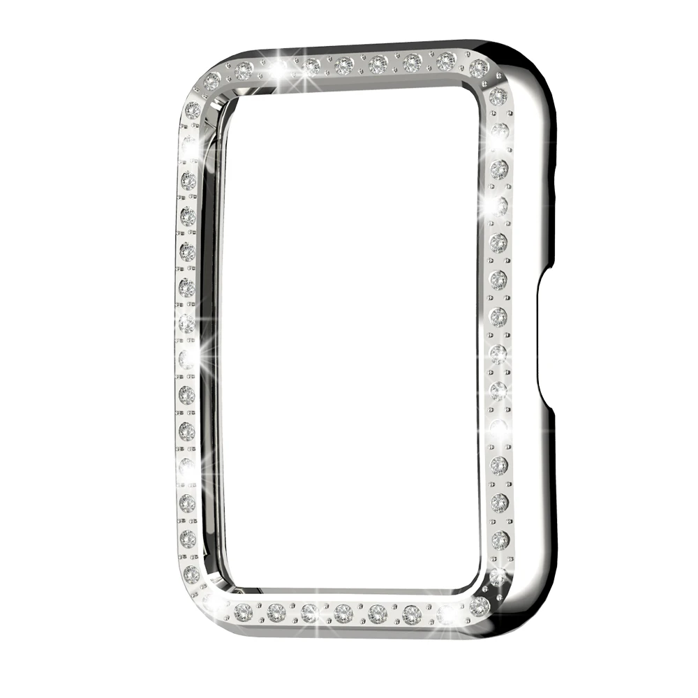 Case for Huawei Watch fit Cover Plated Accessories TPU Bumper All-Around Screen Protector and Bling Case for Huawei Watch fit