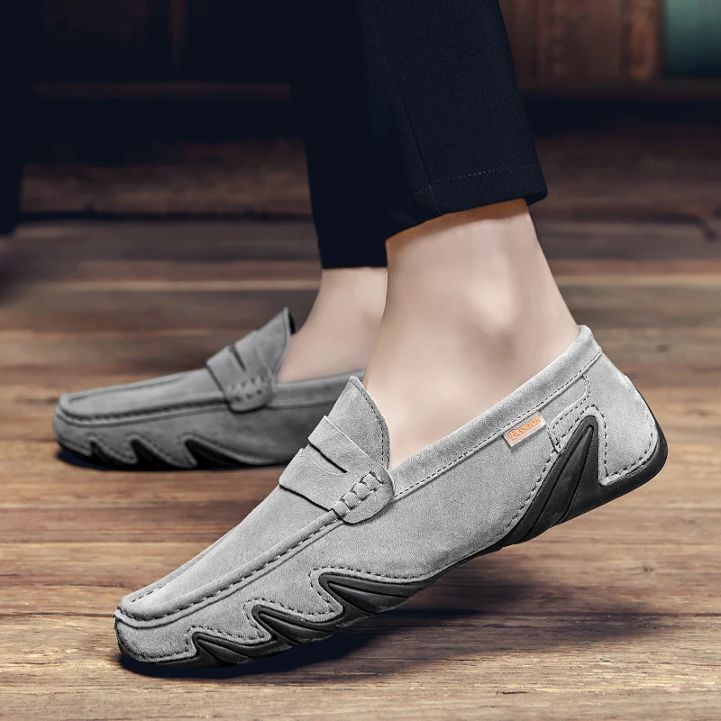 

Casual Shoes for Men Summer Shoes Fashion slip on Loafers Men Luxury Casual Drive slip on Loafers Men tassel party shoes