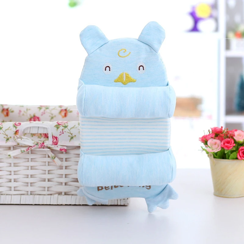 Baby pillow Sleep Anti-rollover flat head pillow Newborn Head Positioner baby Sleeping pillow Comfortable Bedding