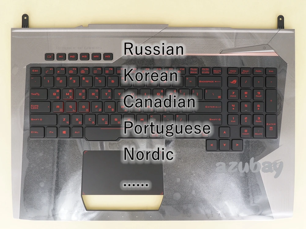 

Чехол с подсветкой для Asus G752V, G752VL, G752VT, G752VY, G752VW